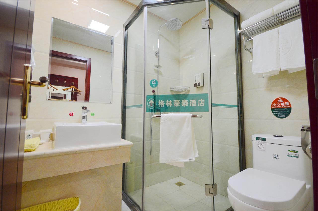 Greentree Inn Jiangsu Wuxi Luoshe Business Hotel Wuxi (Jiangsu) Exterior foto
